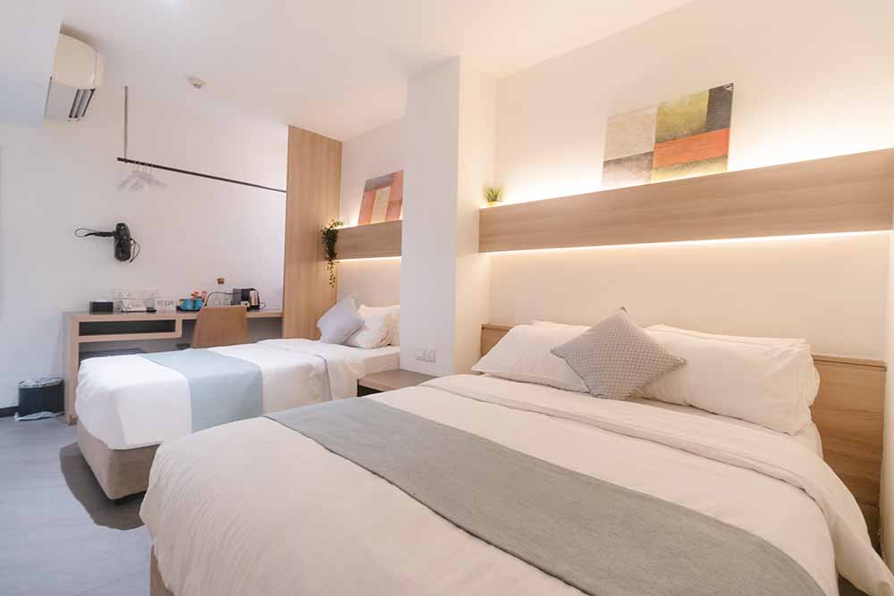 Family Room at Hotel NuVe Bugis in Singapore